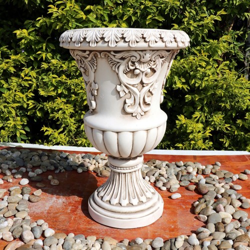 Large ornate flower urn - ornate,