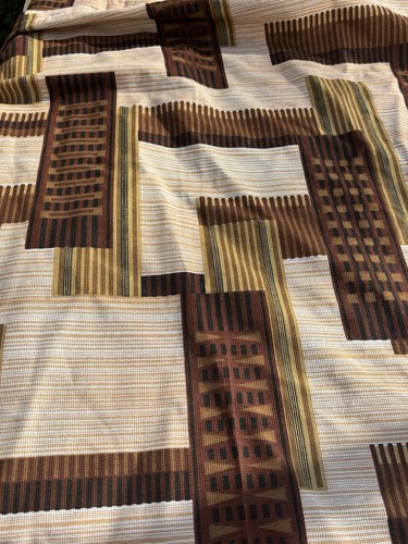 Vintage 1970s pair curtains - vintage,