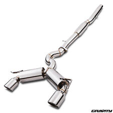 3" STAINLESS RACE CAT BACK EXHAUST SYSTEM FOR AUDI TT 8N MK1 1.8T 225 98-06