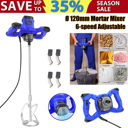 Electric cement paddle - electric, mixer