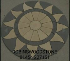 Concrete Circle Patio Paving