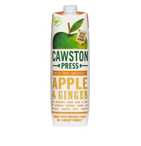 Cawston press apple ginger - apple,