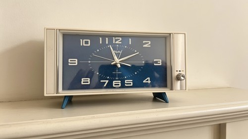 Vintage musical alarm - vintage, clock
