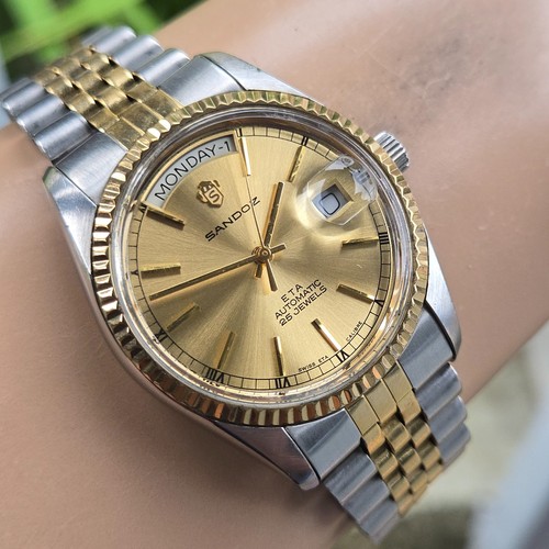 Vintage sandoz men automatic - vintage,