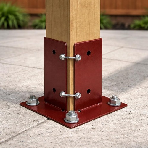 Fence post holder 100mm - holder,
