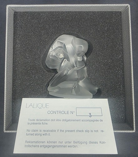 Lalique crystal lutteurs 2011 - lalique,