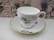 Mismatched Bone China Tea Cup