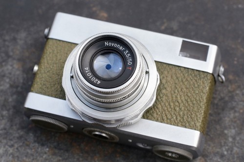Werra rangefinder camera - werra, green