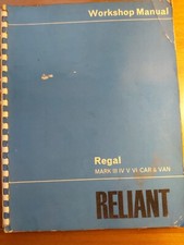 Manual: Reliant Regal and