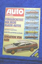 Car Magazine 2/80 Audi Coupe Audi 100 5S BMW 520 Mercedes 230 Ford Granada AC M
