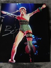 Bowie Personally  Signed Photo