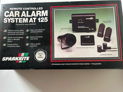 Sparkrite car alarm system - sparkrite,