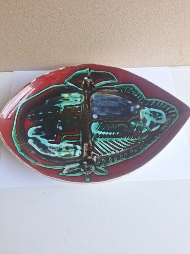 Poole delphis dish - poole, dish-unusual