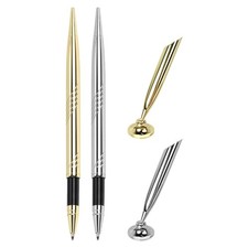 Ballpoint Pen Reception Pen Signature Pen Counter Service Pen with Base