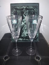 A Pair of Thomas Webb International Lead Crystal Champagne 🍾 Flutes