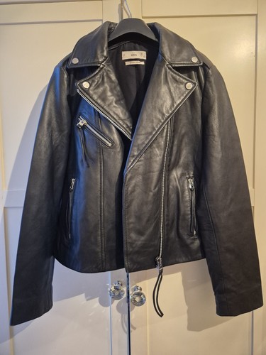 Genuine leather black jacket - genuine,