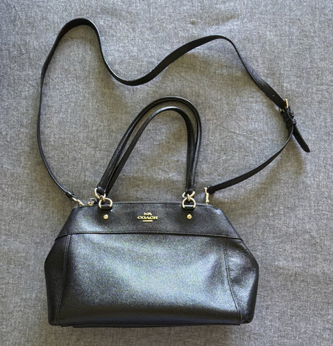 Coach black mini brook - black, carry