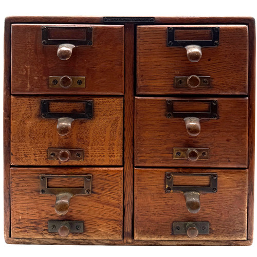 Antique library bureau - antique, sole