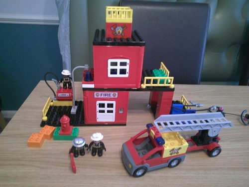 Duplo fire station 4664 lego - duplo,
