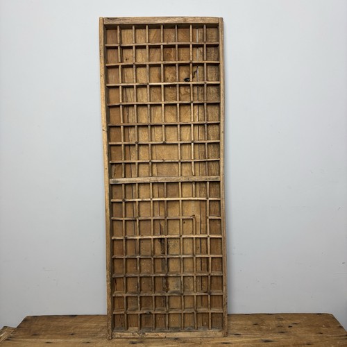Vintage wooden printers tray - vintage,