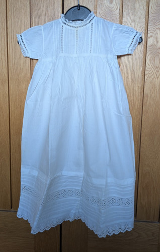 Vintage cotton christening - vintage,