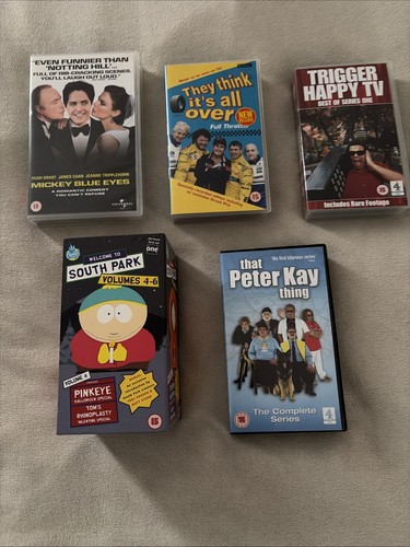 Selection vhs tapes - of,