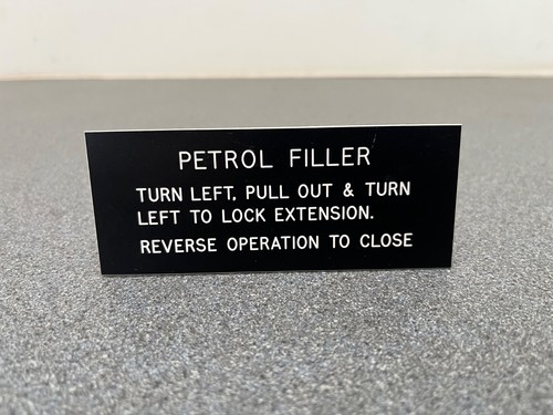 Triumph roadster petrol filler - petrol,