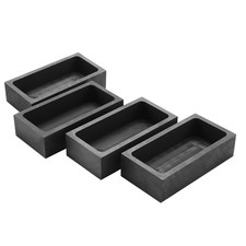 4 Pieces 1 KG Graphite Ingot
