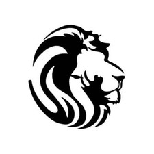 Lion Smile - Vinyl Decal