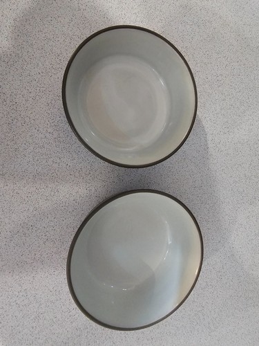 Denby chevron oatmeal - 5",
