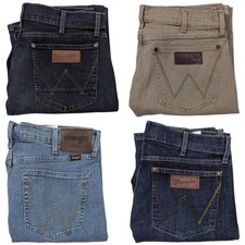 Wrangler Jeans Retro Slim Strait 99% Cotton Denim New Without Tags