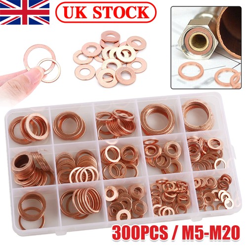 300pcs assorted solid - solid, copper