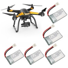 5Pcs 3.7V 550mAh Remote Control UAV Battery Accessories For Hubsan X4 H107 OU