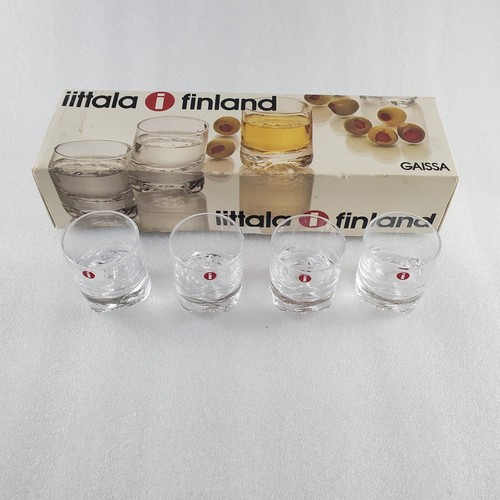 Iittala finland shot glasses - 4,