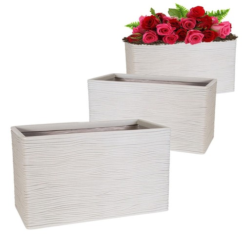 Long trough rectangular amalfi - long,