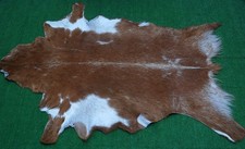 Luxury Goat hide Rug Hair on