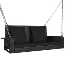 2-Seat Outdoor Hanging Swing