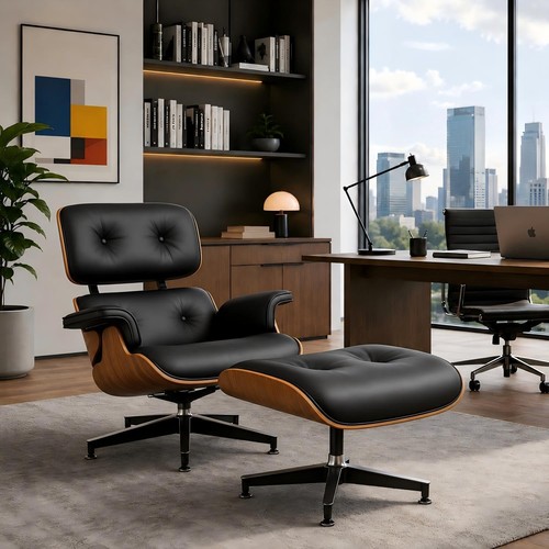 Mid century eams lounge chair - mid,