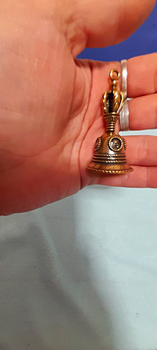 Small brass hand - brass, with