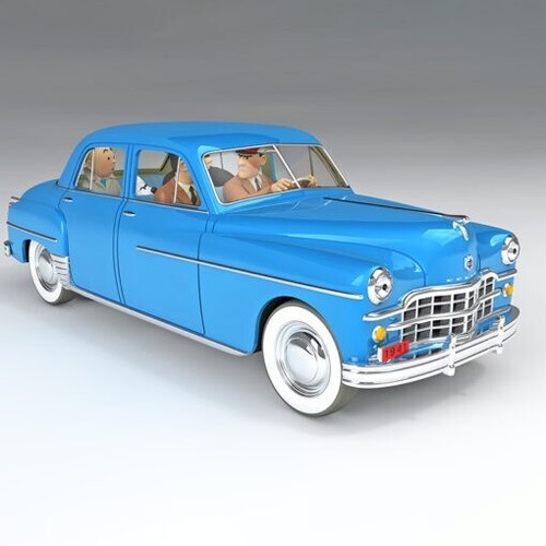 Voiture tintin model car - 1/24,