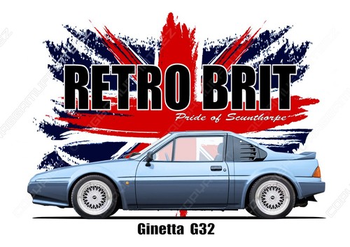 Ginetta g32 shirt - , retro