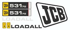 JCB 531 70  Loadall Telehandler Decal Kit