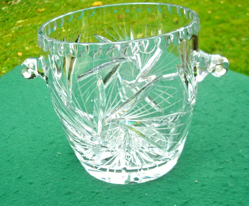 Vintage crystal cut - vintage,