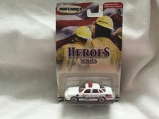 MATCHBOX (US ISSUE) HEROES SERIES - POLICE VEHICLE - ON CARD (2003)