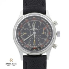 Jardur Wristwatch Chronograph Valjoux 72 C.1950s 1Year Warranty Must See Beauty