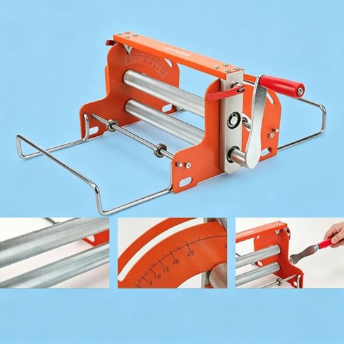 Hand crank slab roller - hand,