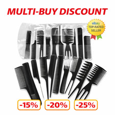 10pc Barber Hairdressing Comb