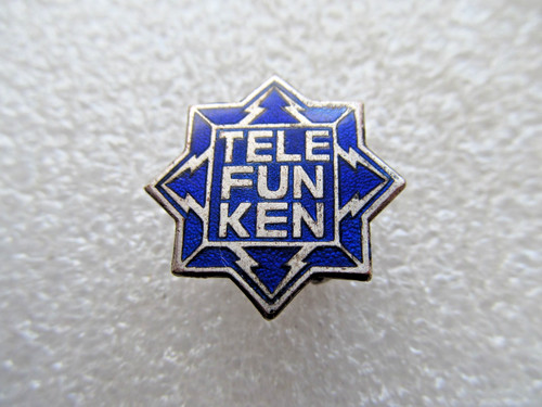 Old badge telefunken - old,