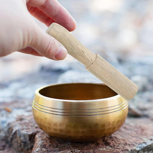 Tibetan singing bowl set - tibetan,