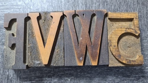 Vintage printers block - printers,